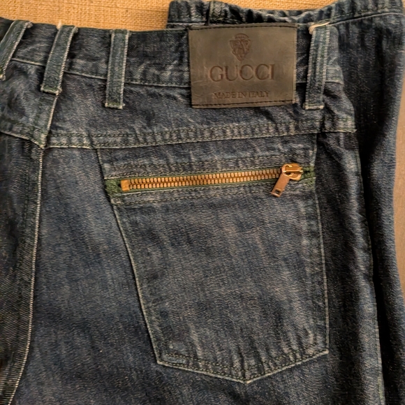 Gucci Blue Denim Jeans - Picture 10 of 14